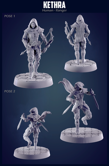 Kethra the Human Ranger